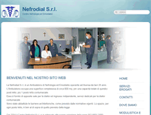 Tablet Screenshot of nefrodialsrl.it